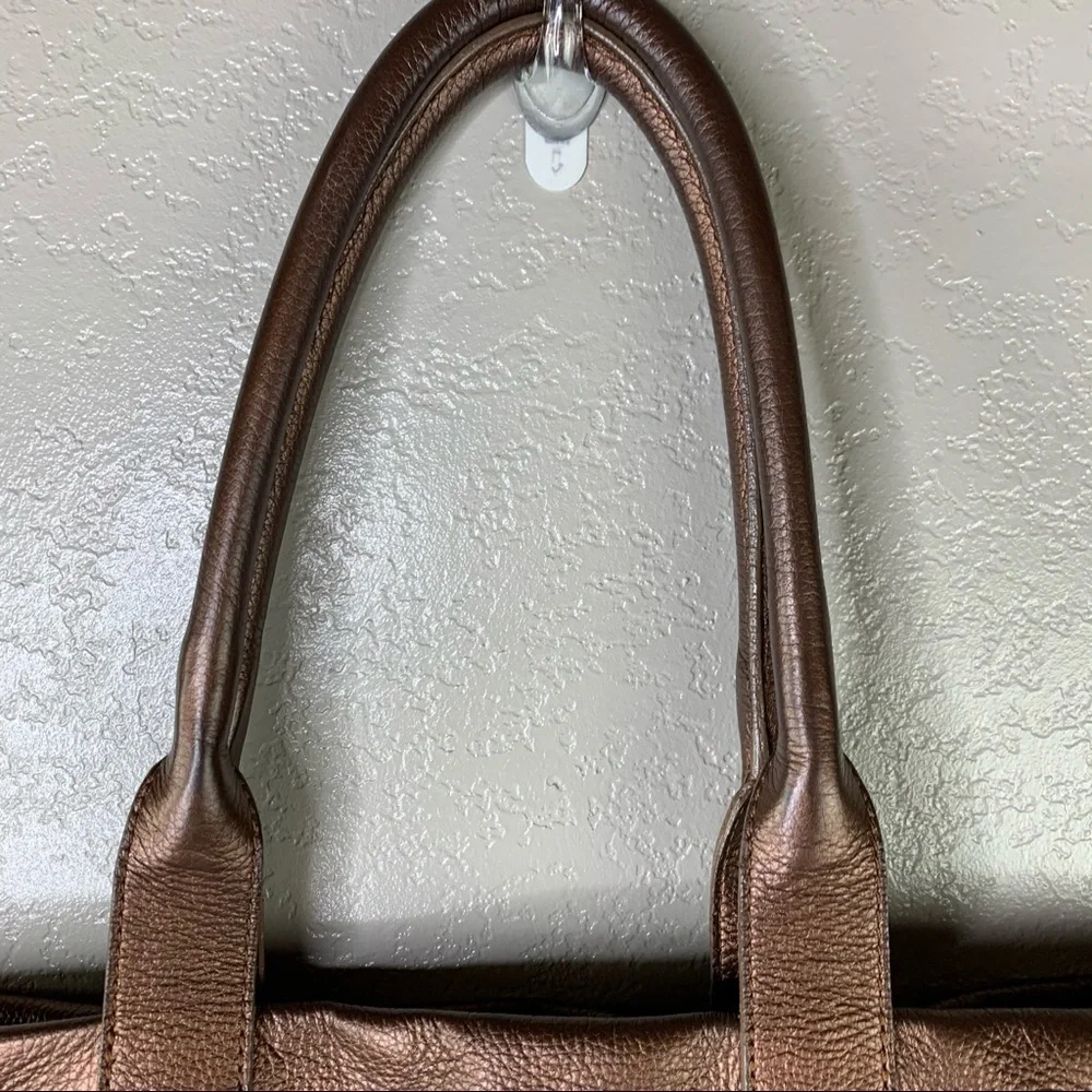 Tosca Blu Italian Leather Tote Style Handbag